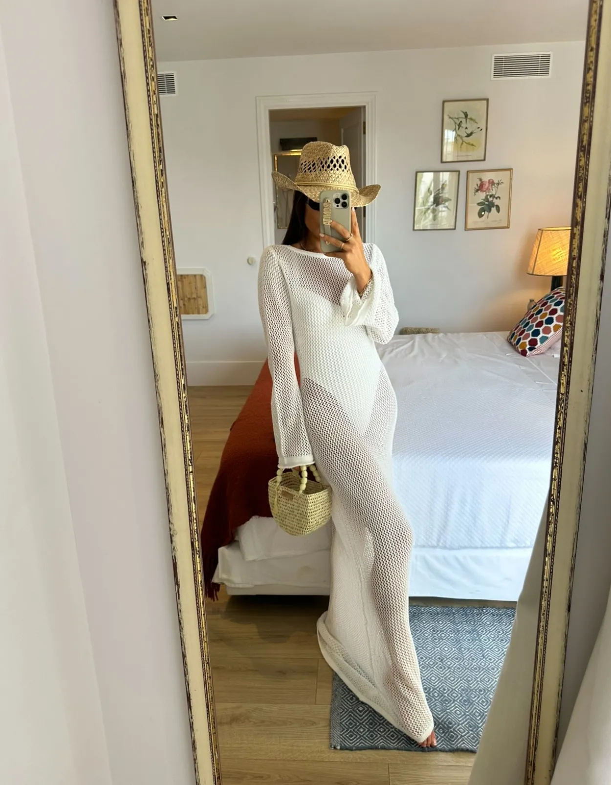 VENUS - White Knit Dress