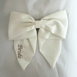 White Bride Bow