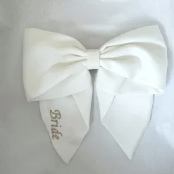 White Bride Bow