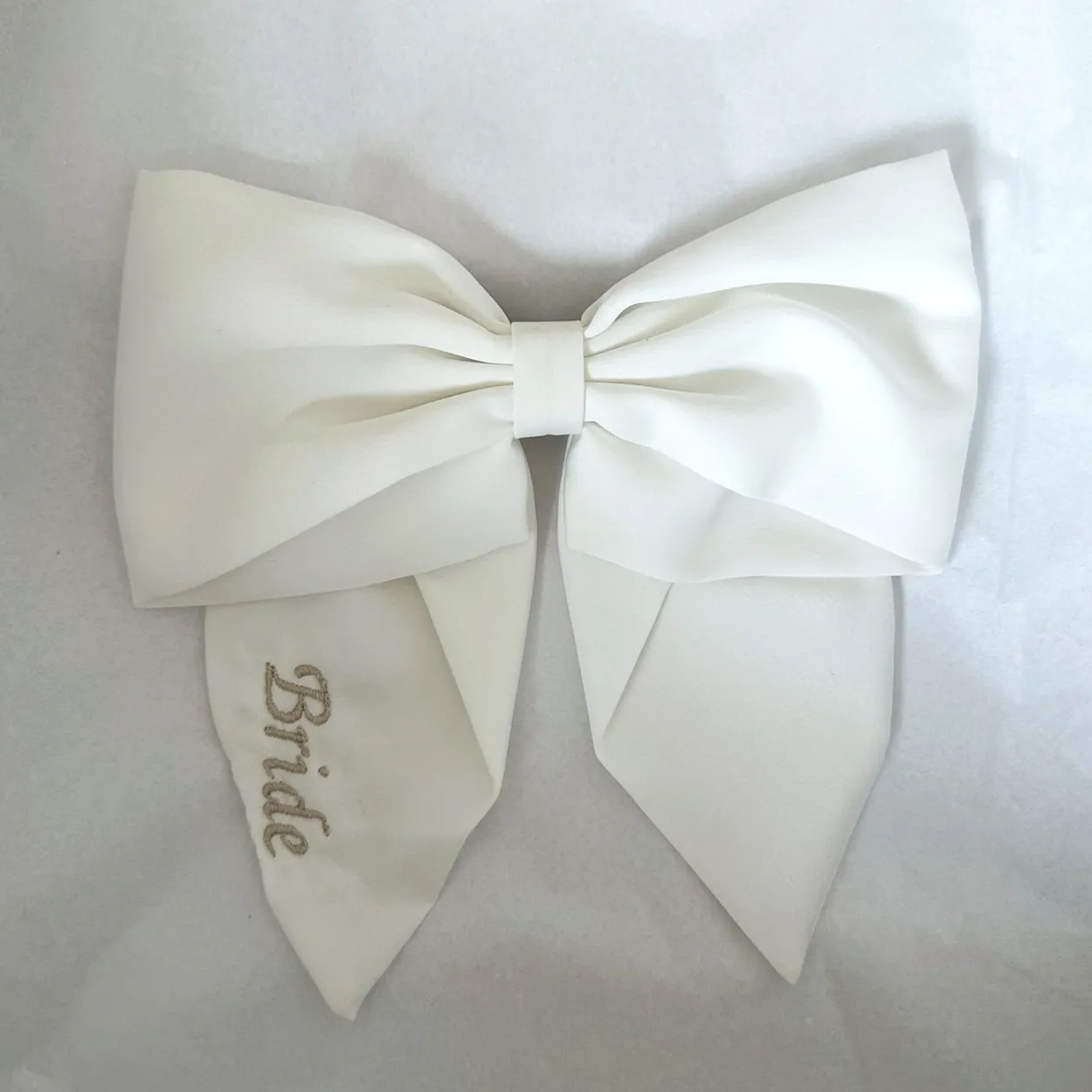 White Bride Bow